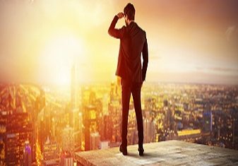 Businessman,Looking,To,The,Future,For,New,Business,Opportunity